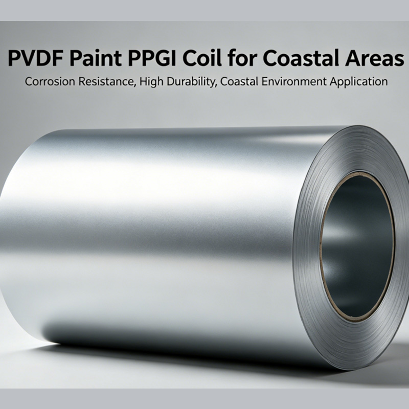 Bobina de vopsea PVDF PPGI pentru zonele de coastă